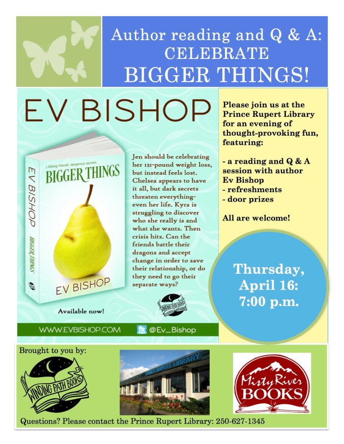 Bigger Things Reading Poster PRINCE RUPERT