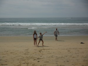 Ahhh, Ocean! Photo Copyright Ev Bishop.