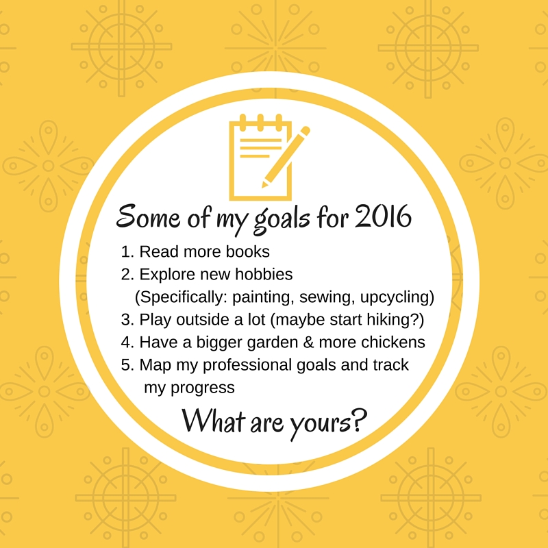 goals for 2016