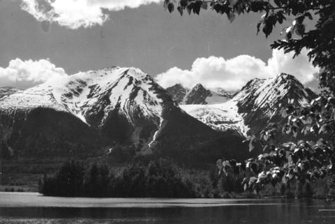 Gorgeous Hudson Bay Mountain, casting the shadow the radio show is named for. :) Photo by Major James Skitt Matthews. Click the image for more info.
